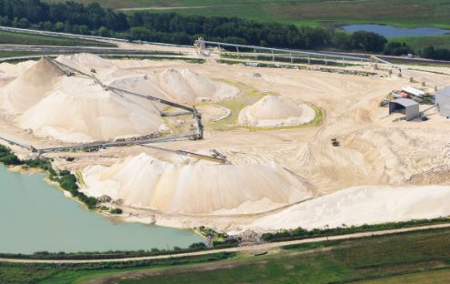 Frac Sand Mine, Eau Claire County, WI